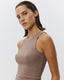 JULLIESW TOP - Brown