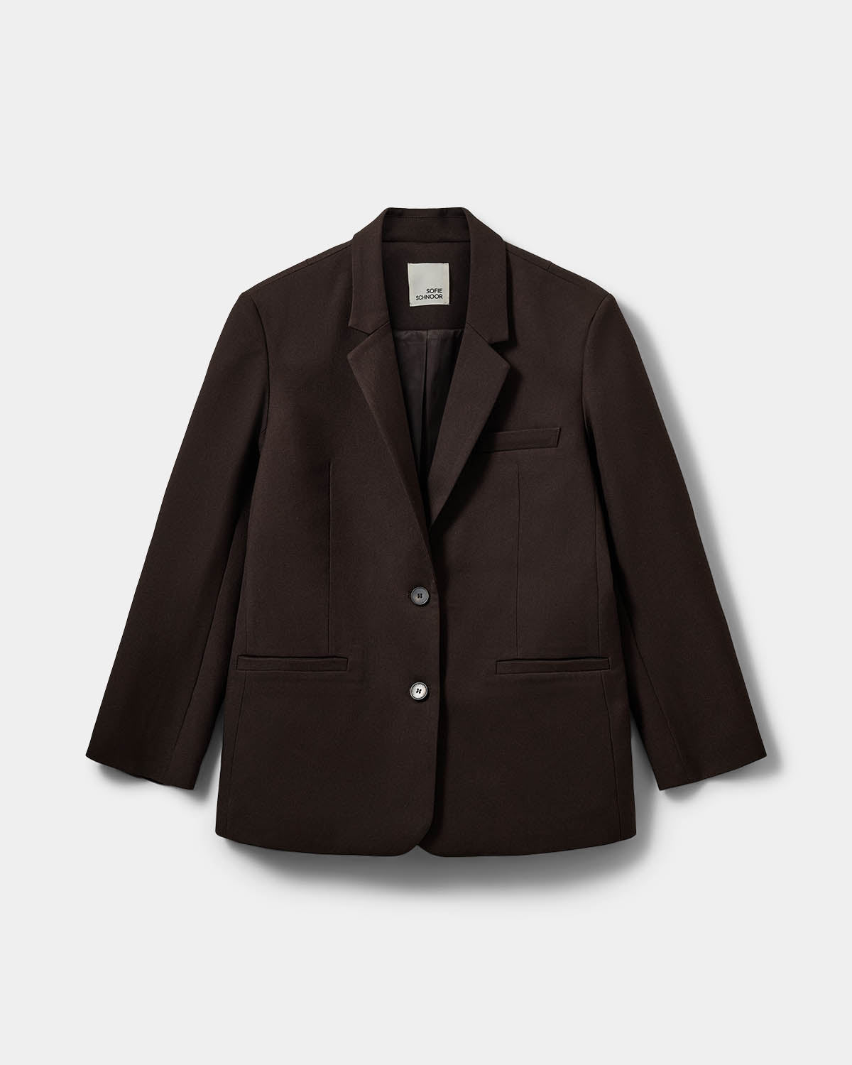 KAISW OVERSIZE BLAZER Blazer - 7025 Dark brown | Sofie Schnoor