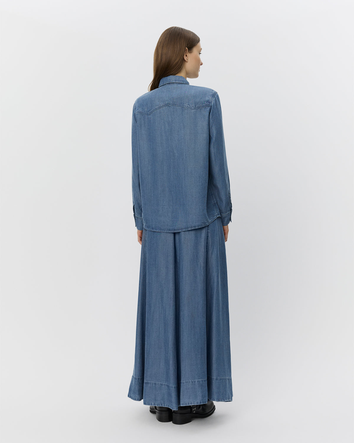 Sofie Schnoor WOMEN KATTIASW NEDERDEL Nederdel 5002 Denim blue