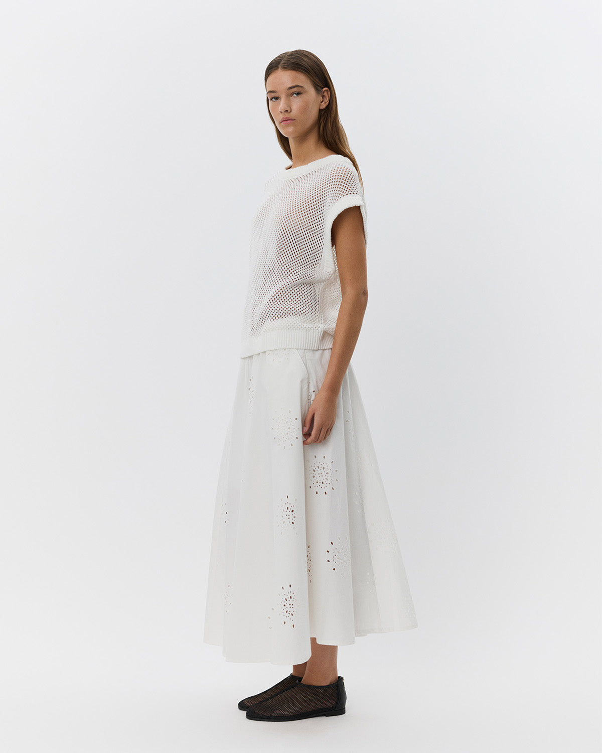 Sofie Schnoor WOMEN KATTIASW SKIRT Skirt 0124 Snow white