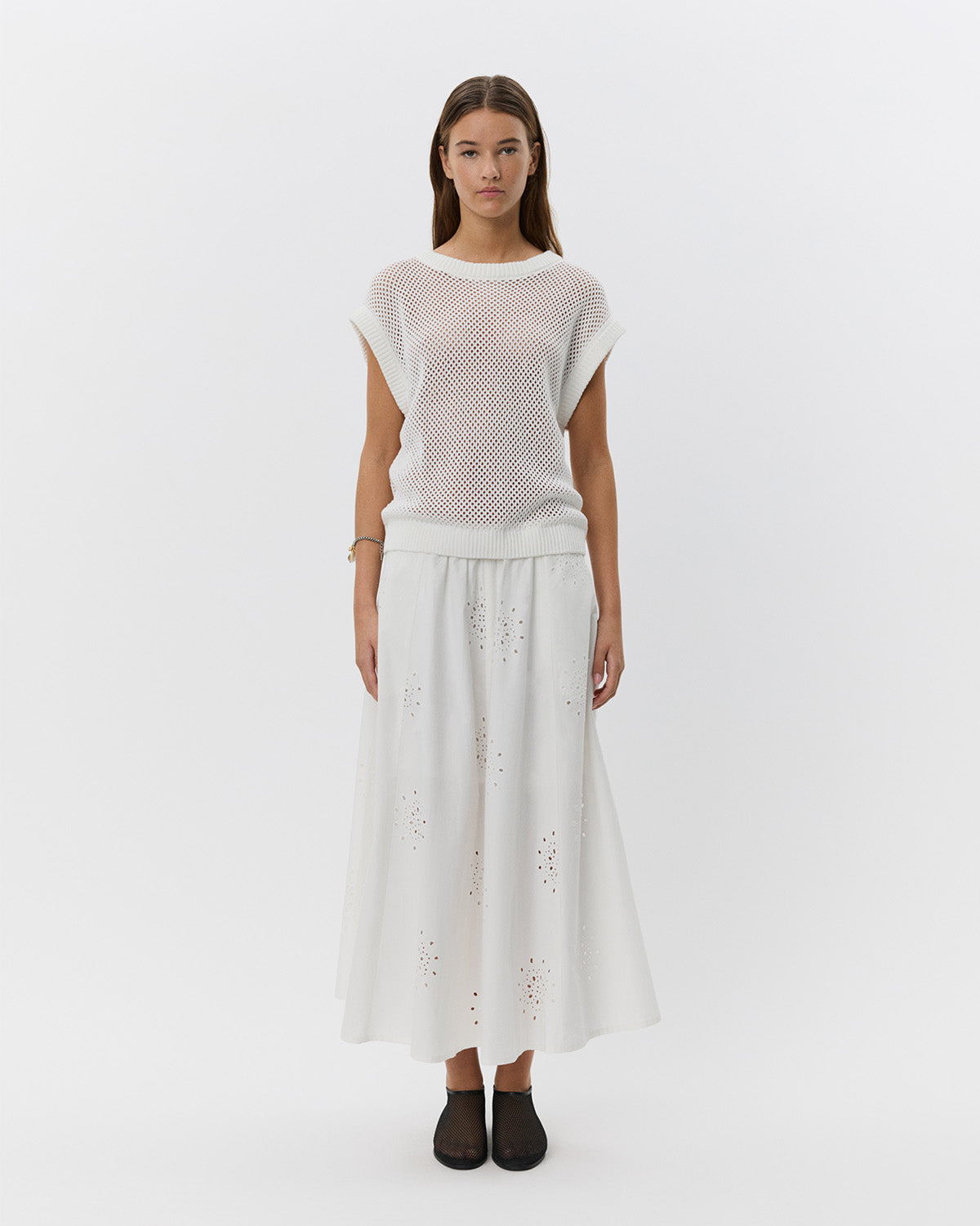 Sofie Schnoor WOMEN KATTIASW SKIRT Skirt 0124 Snow white
