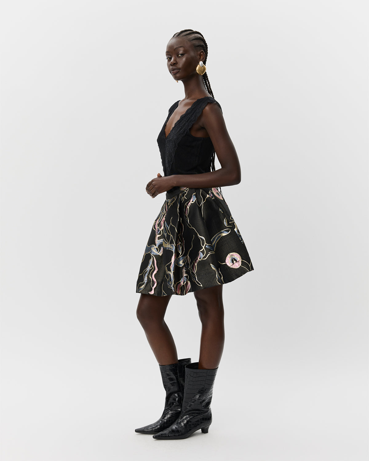 Sofie Schnoor WOMEN KATYSW NEDERDEL Nederdel 1000 Black