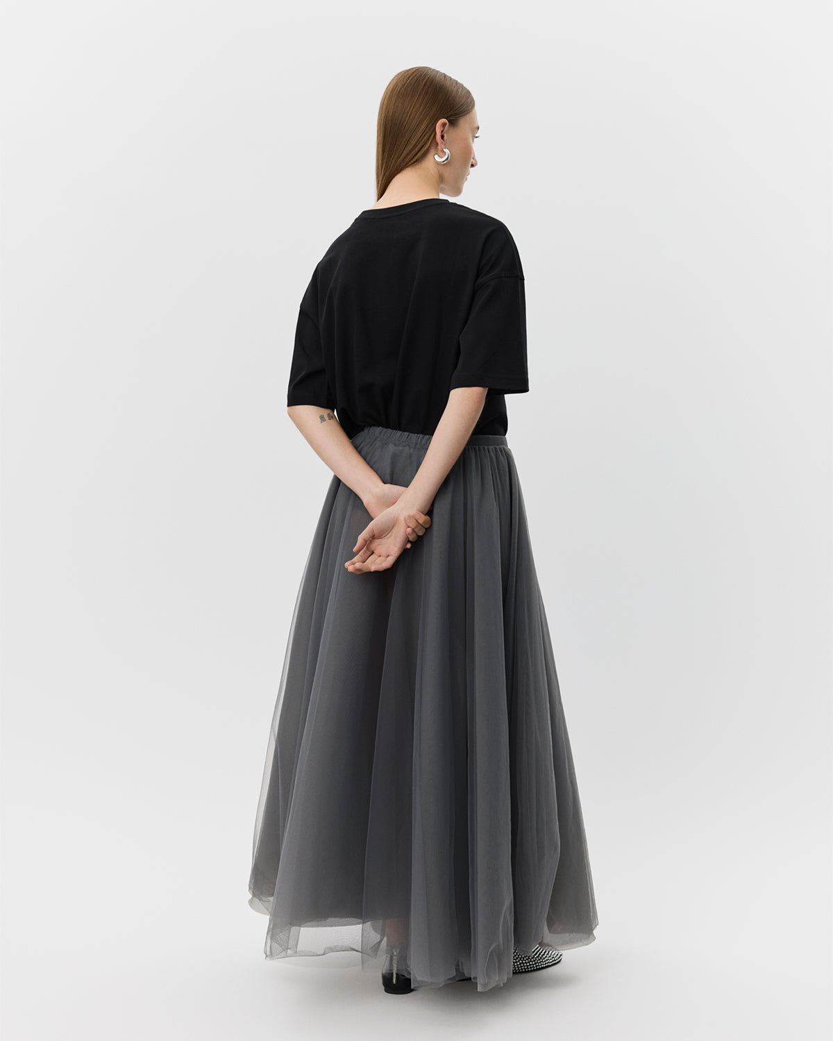 Sofie Schnoor WOMEN KAYLASW SKIRT Skirt 8052 Stone Grey