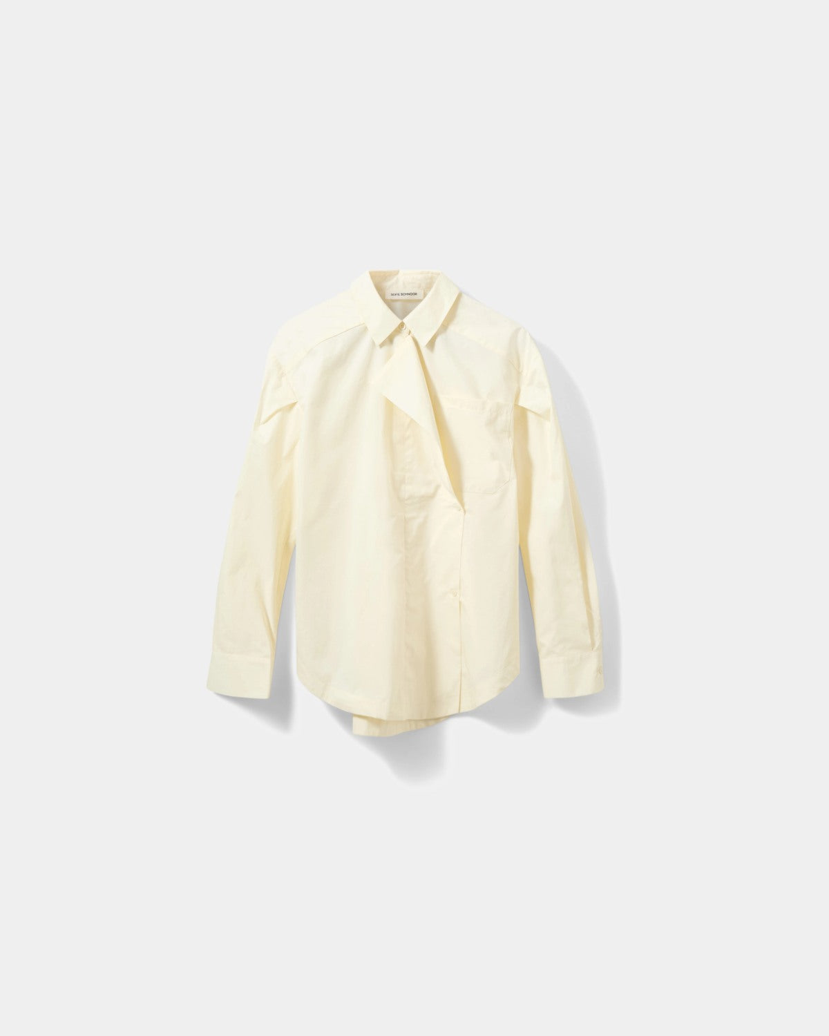Sofie Schnoor WOMEN KITSW OVERSIZE MULTI-LUKKET SKJORTE Skjorte 2026 Light yellow