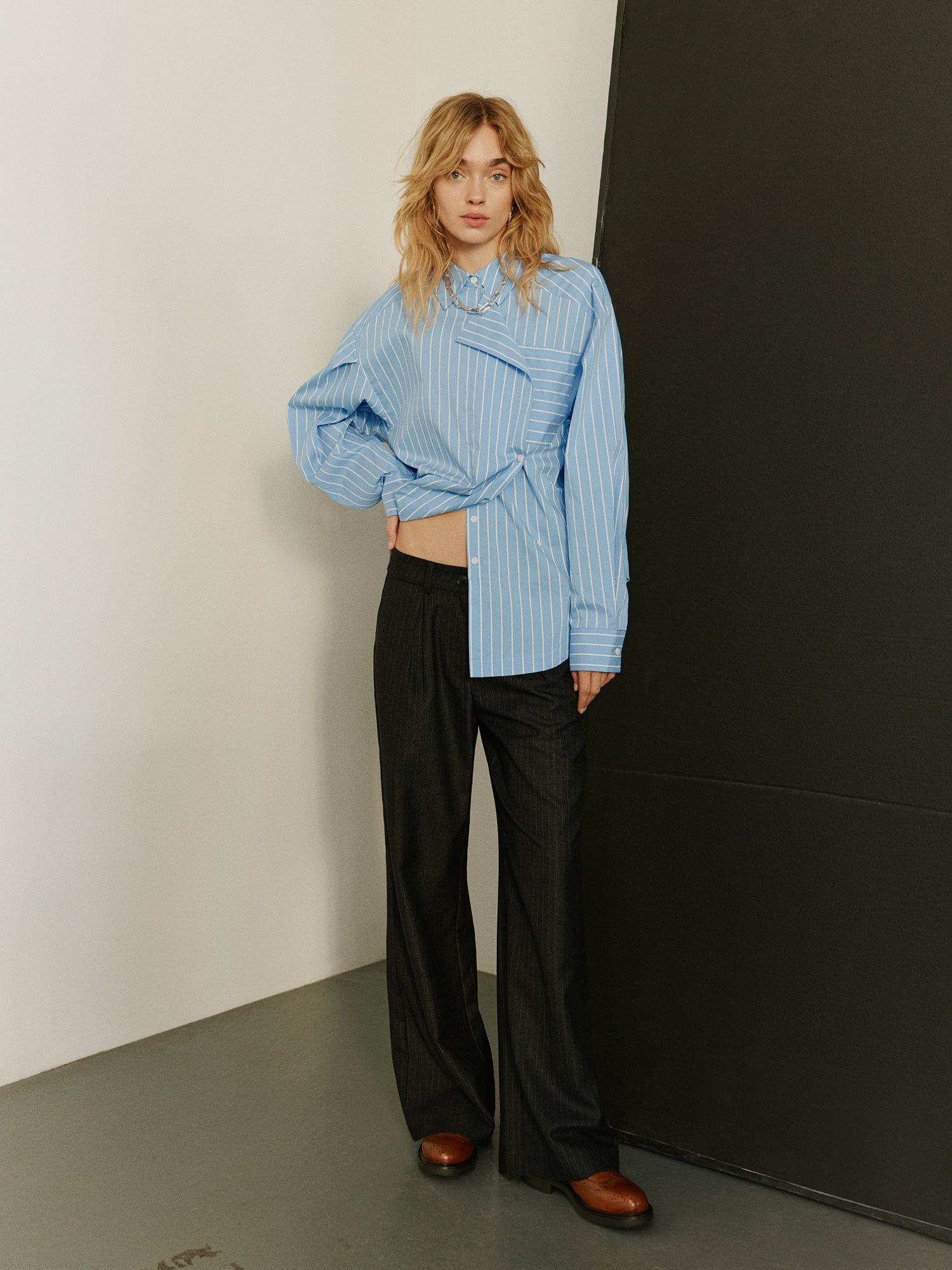 Sofie Schnoor WOMEN KITSW SHIRT Shirt 5092 Blue striped
