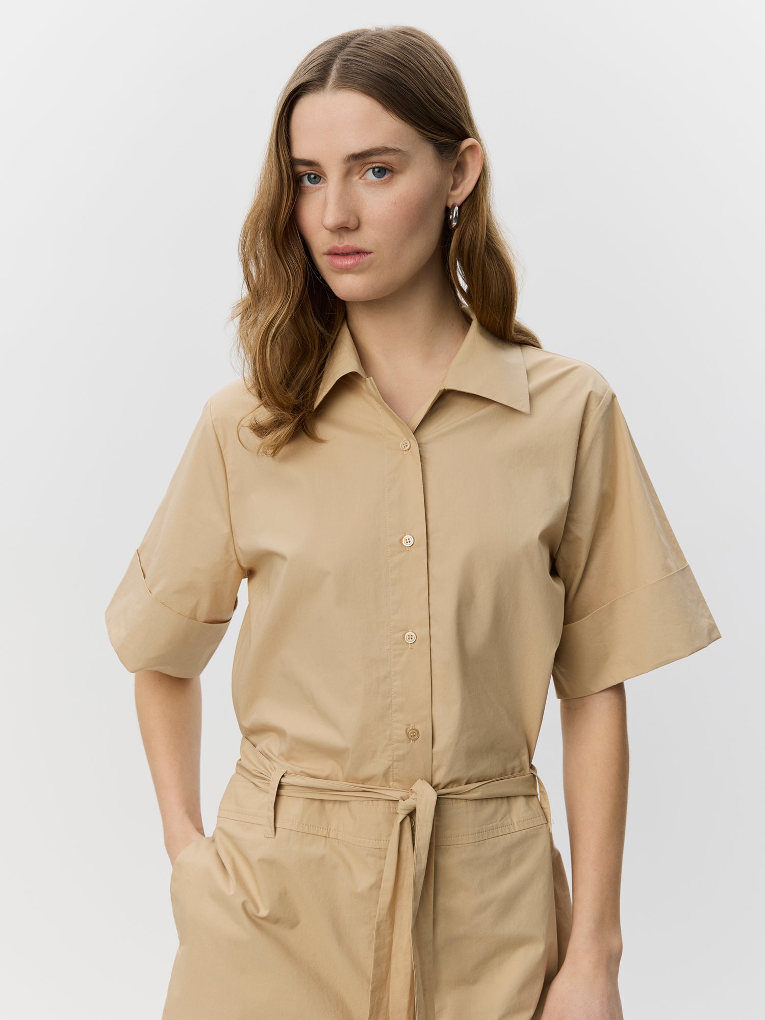 Sofie Schnoor WOMEN KOASW OVERSIZED BUKSEDRAGT Jumpsuit 7015 Beige