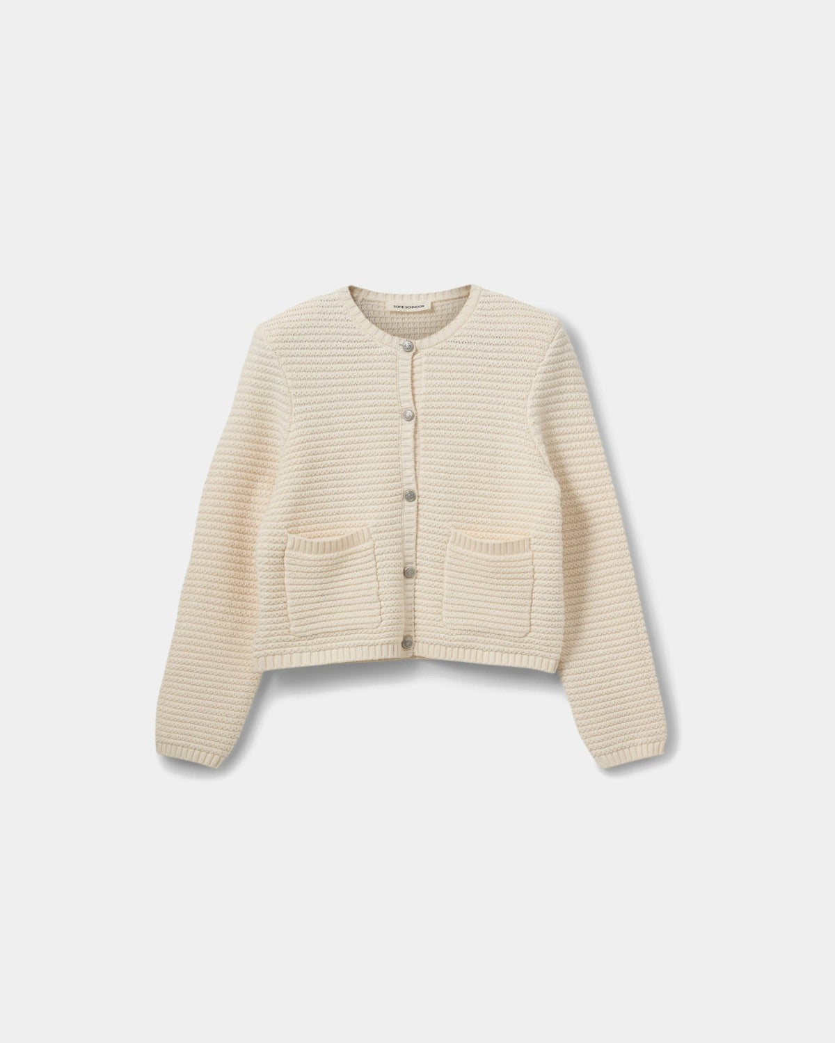 Sofie Schnoor WOMEN KYRASW STRIK CARDIGAN Cardigan 0101 Off white