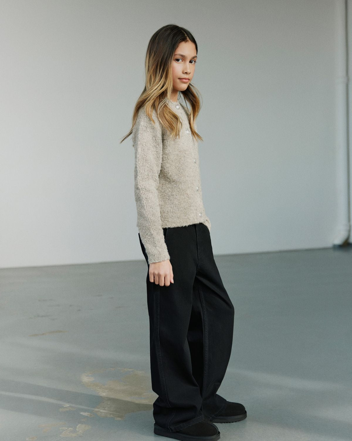 Sofie Schnoor YOUNG KYRASY CARDIGAN Cardigan 7145 Deer Melange