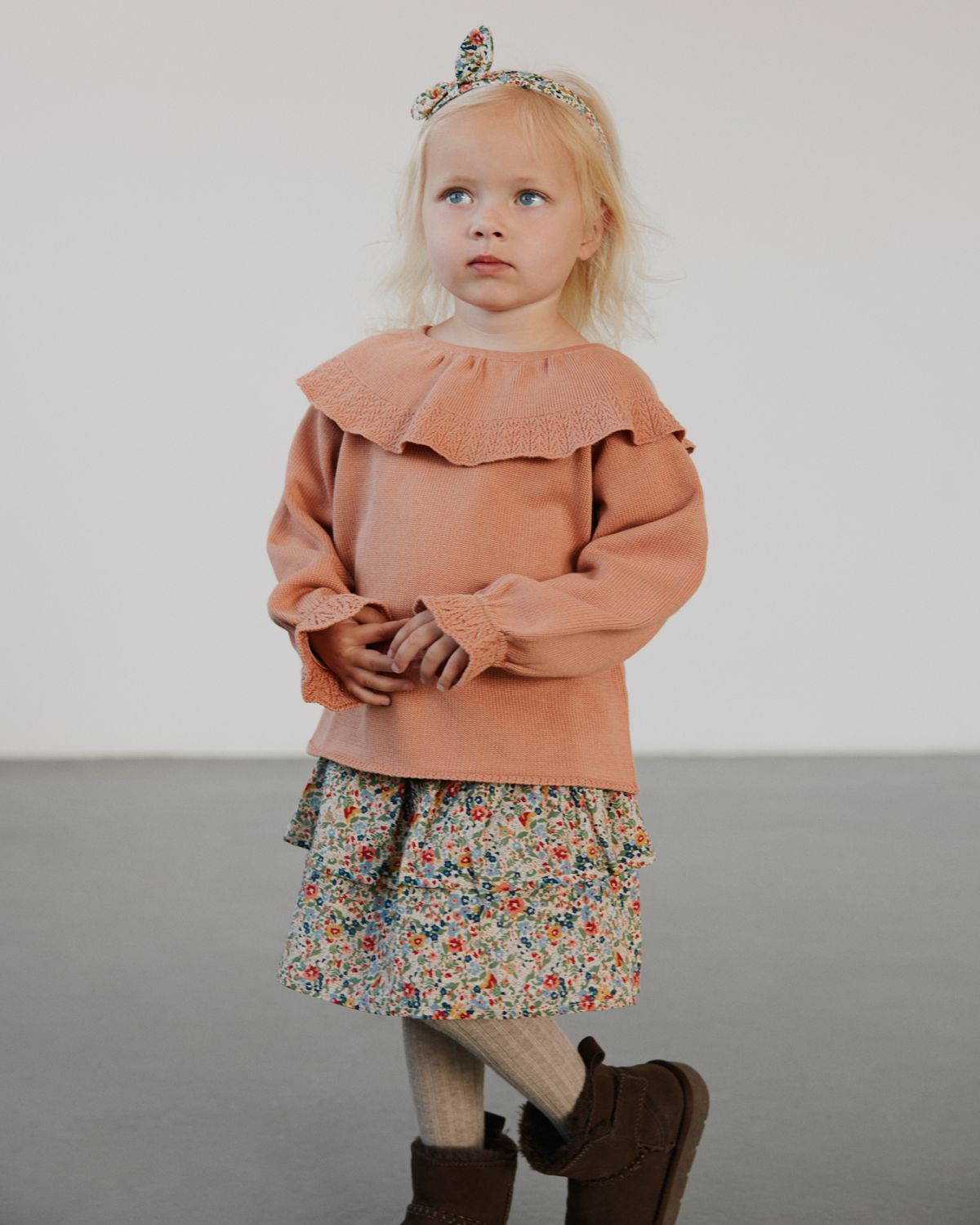 Sofie Schnoor KIDS MEGANSK STRIK Strik 7121 Rosy brown