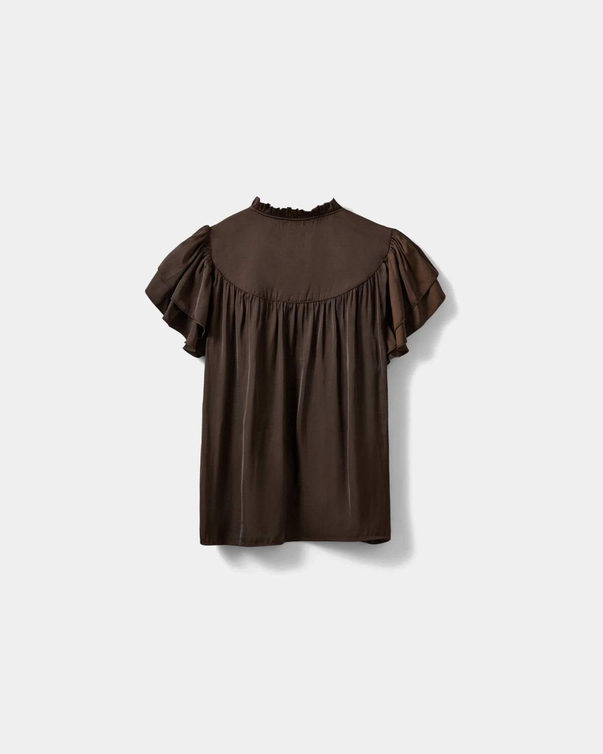 Sofie Schnoor WOMEN LALILASW FRYNSE TOP Top 7162 Intense Brown
