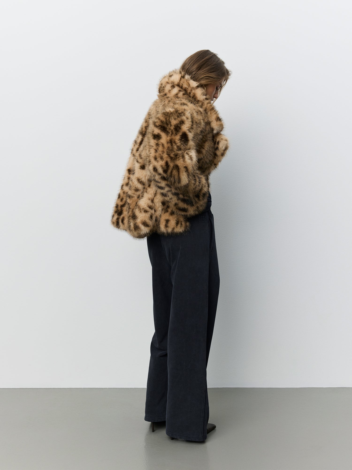 Sofie Schnoor WOMEN LARRIESW IMITERET PELS-JAKKE Jakke 9006 Leopard