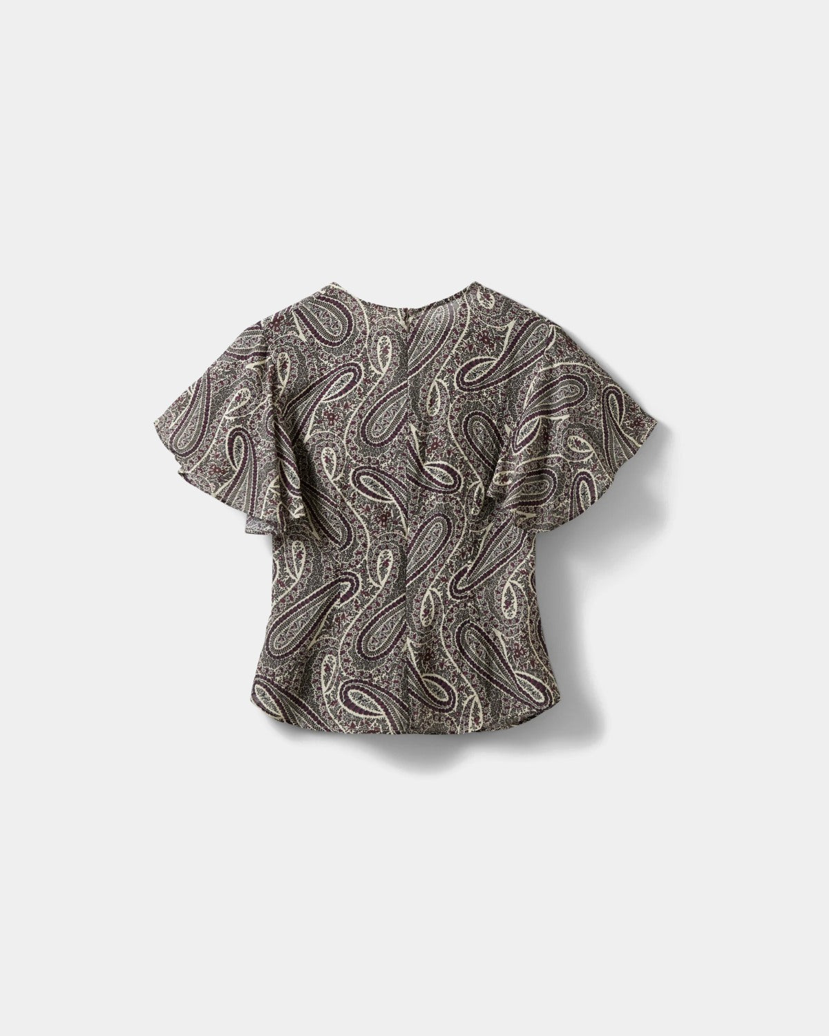Sofie Schnoor WOMEN LEELASW PAISLEY PRINTET BLUSE Bluse 4170 Bordeaux mix Paisley