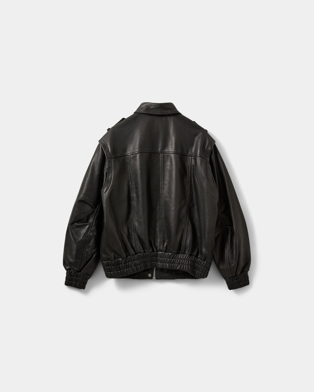 Sofie Schnoor WOMEN LENNIXSW OVERSIZE LÆDERJAKKE Læderjakke 1000 Black