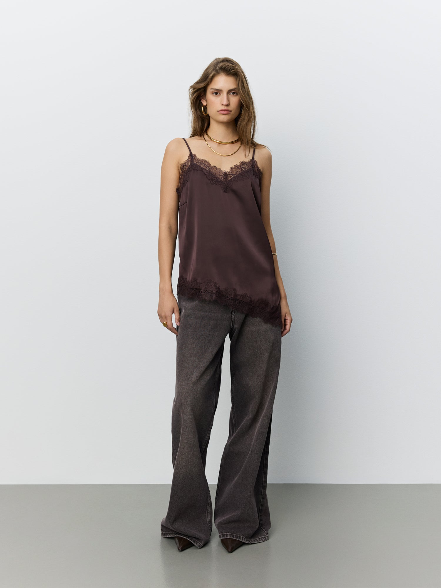 Sofie Schnoor WOMEN LEONASW BLONDE TOP Top 7168 Dark Plum