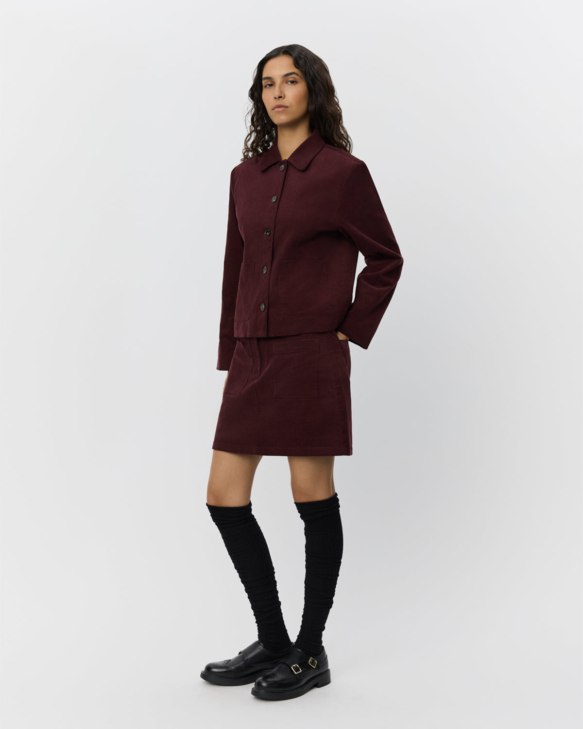 Sofie Schnoor WOMEN LEONASW SKIRT Skirt 4055 Plum