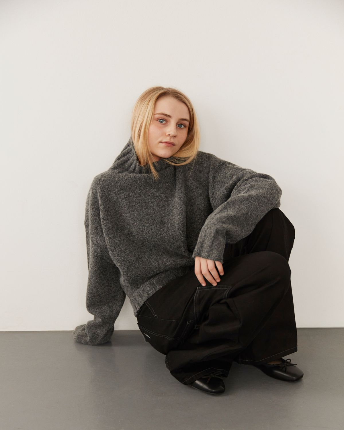 Sofie Schnoor YOUNG LIANESY KNIT Knit 8010 Grey melange