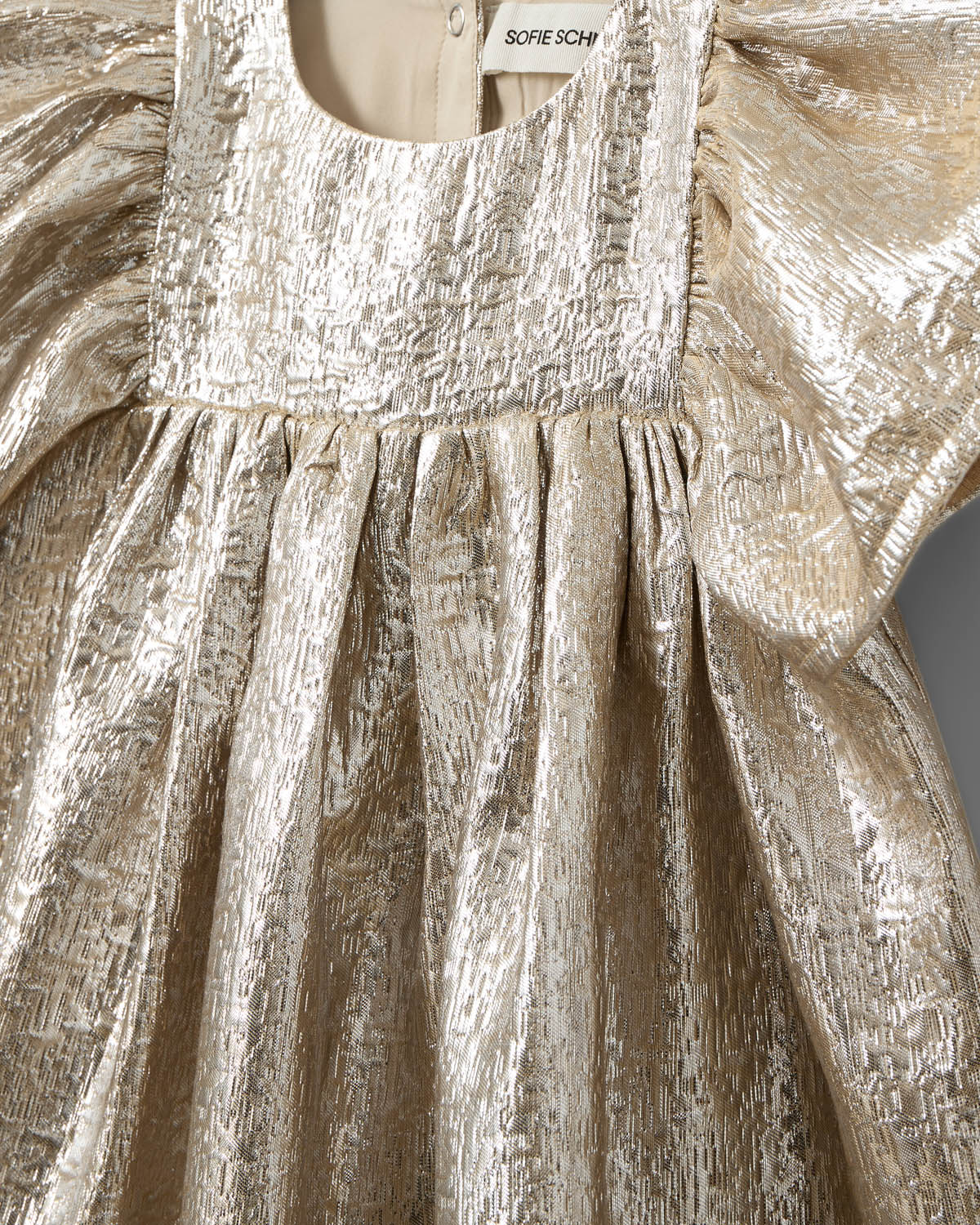 Sofie Schnoor KIDS LISSIEKB KJOLE Kjole 0135 Light Gold
