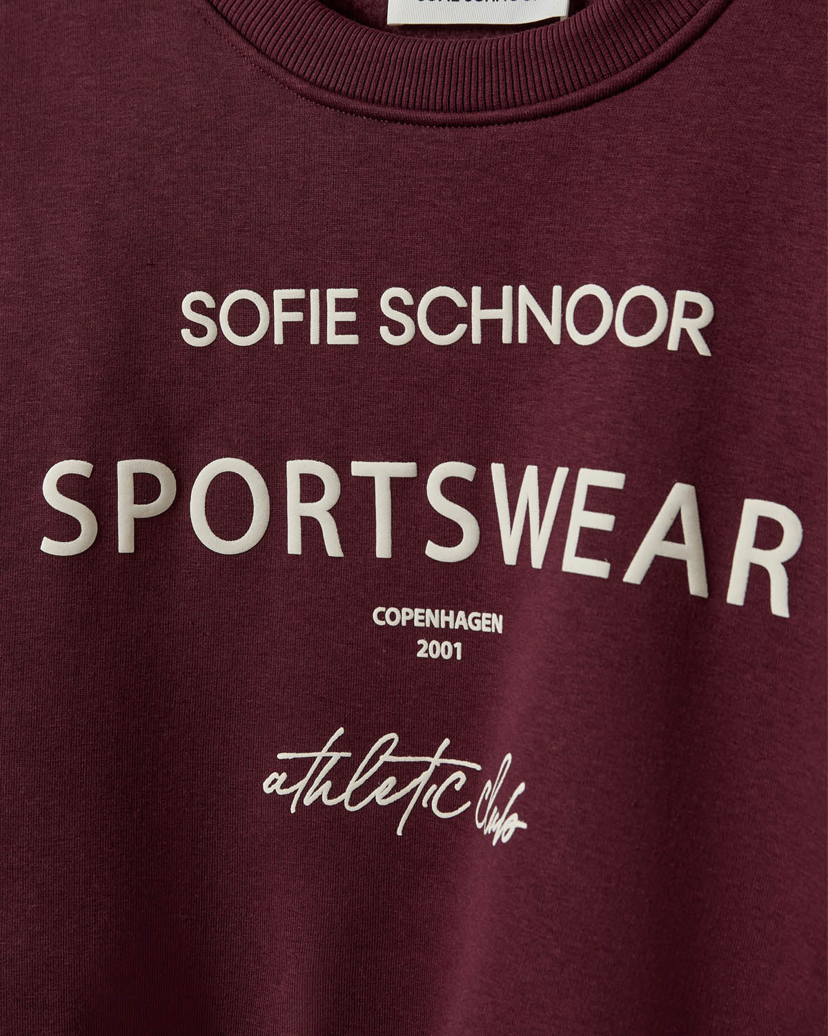 Sofie Schnoor SPORT LUISASW SWEATSHIRT Hoodie 4067 Burgundy