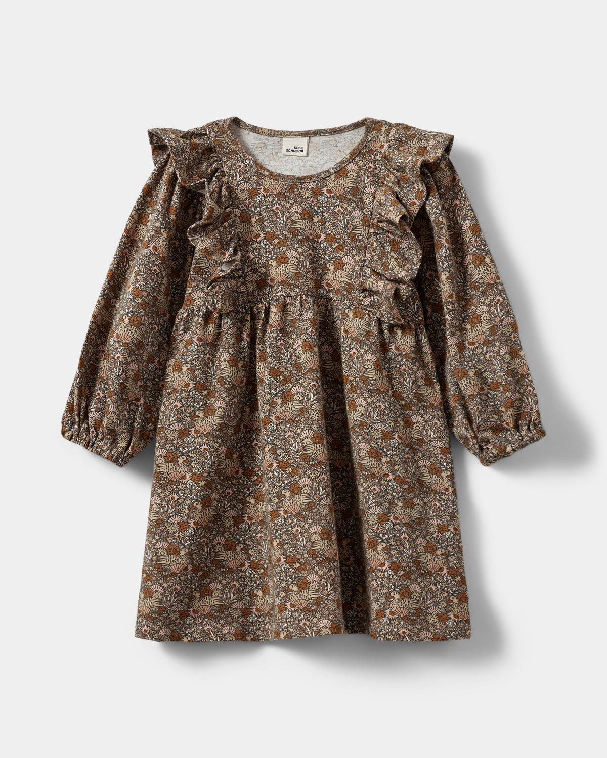 Sofie Schnoor BABY LULASB KJOLE Kjole 7125 Brown