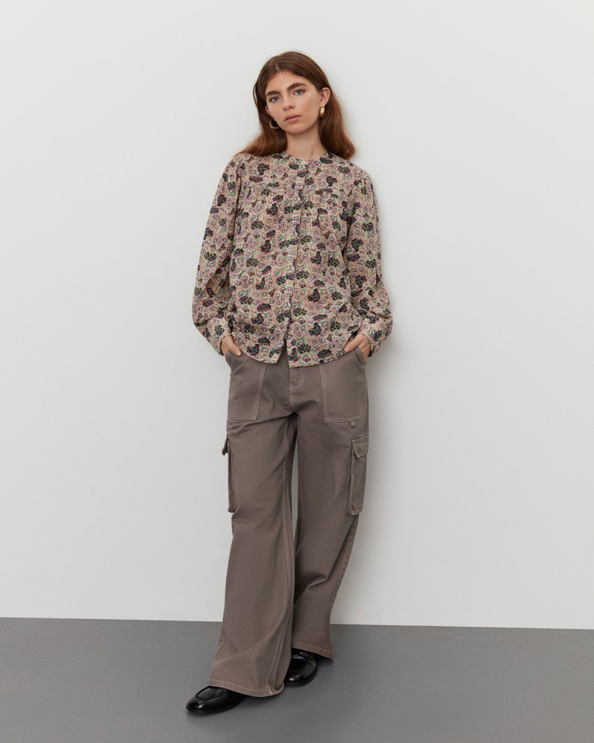 Sofie Schnoor WOMEN LalaSW Shirt Shirt 6007 Purple flower