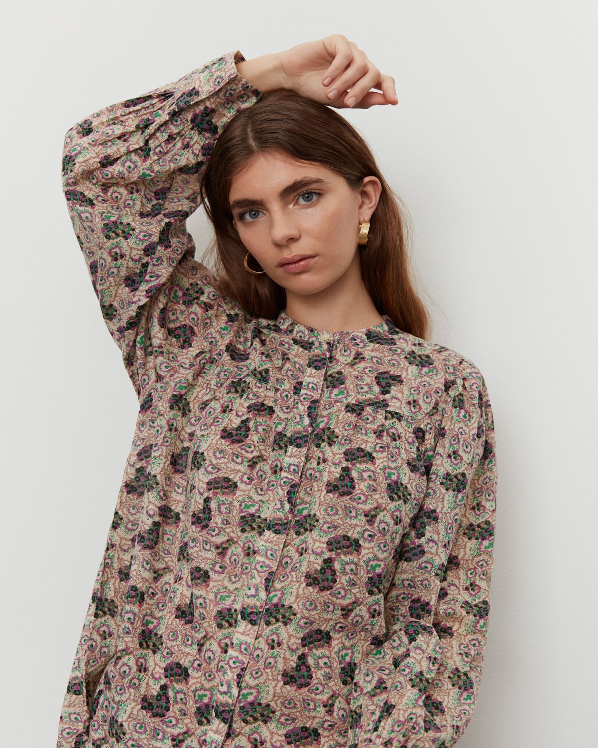 Sofie Schnoor WOMEN LalaSW Shirt Shirt 6007 Purple flower