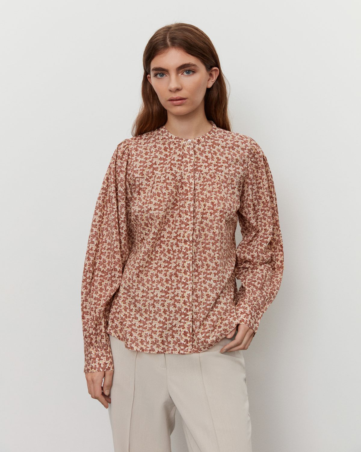 Sofie Schnoor WOMEN LalaSW Shirt Shirt 9101 AOP Berry