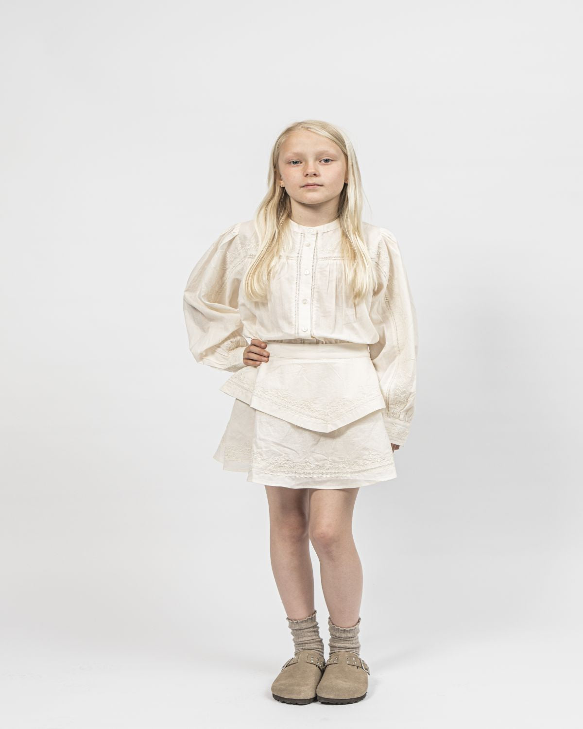 Sofie Schnoor YOUNG LeniaSY Skirt Skirt 0109 Off White