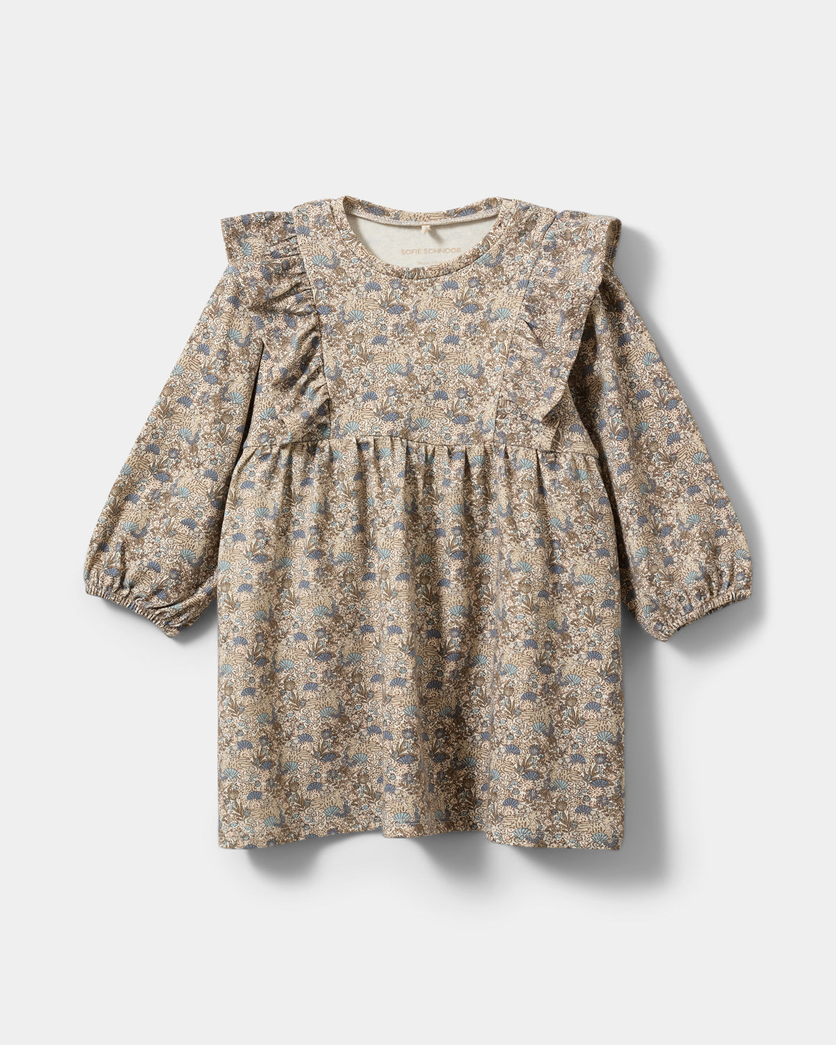 Sofie Schnoor KIDS LulaKB Kjole Kjole 5020 Blue AOP