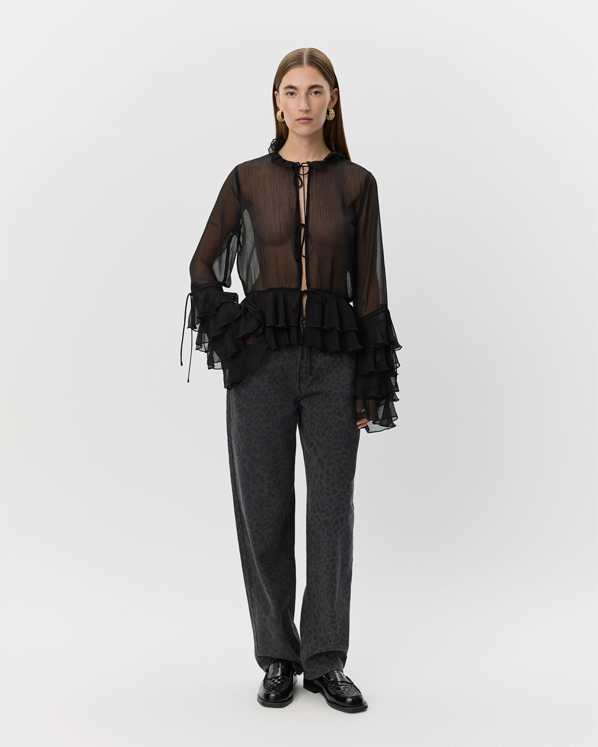 Sofie Schnoor WOMEN MACISW SKJORTE Skjorte 1000 Black