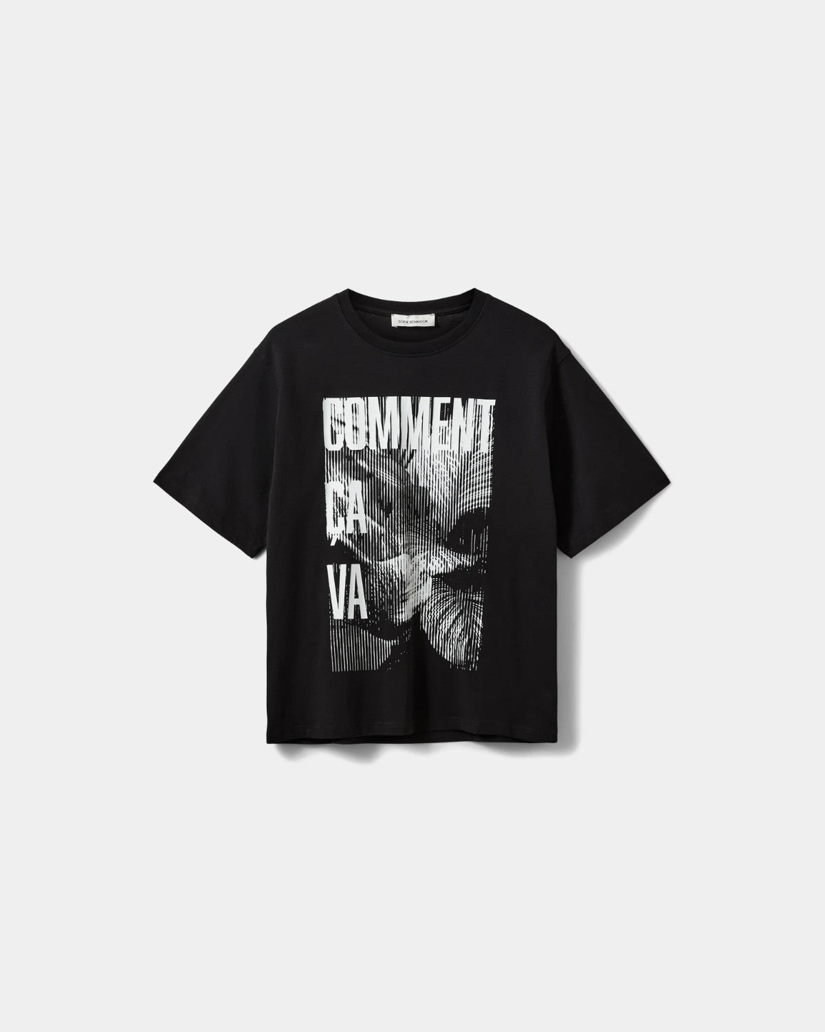 Sofie Schnoor WOMEN MAESW OVERSIZED PRINTET T-SHIRT T-shirt 1000 Black