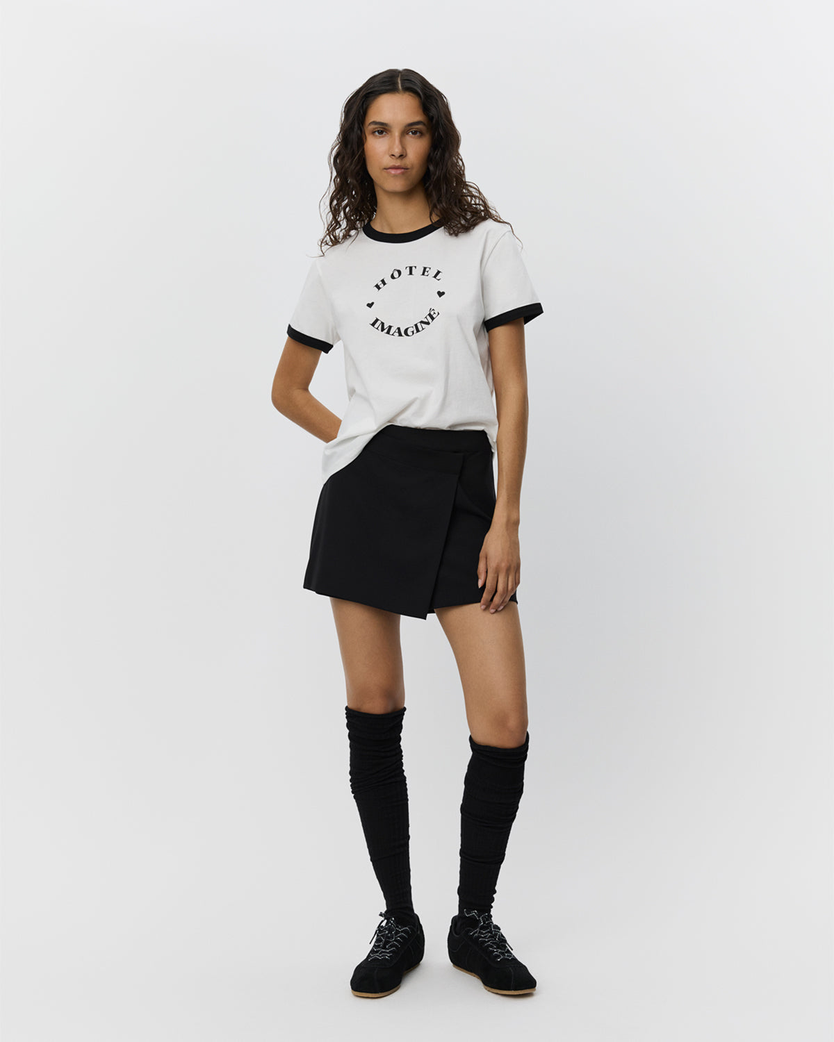 Sofie Schnoor WOMEN MAGGIESW T-SHIRT T-shirt 1000 Black