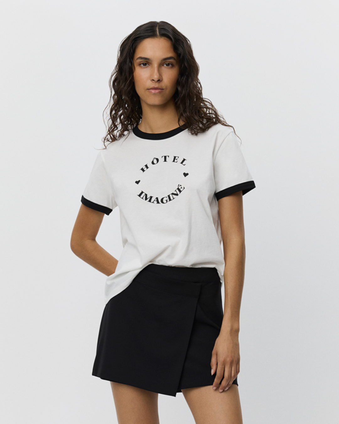 Sofie Schnoor WOMEN MAGGIESW T-SHIRT T-shirt 1000 Black