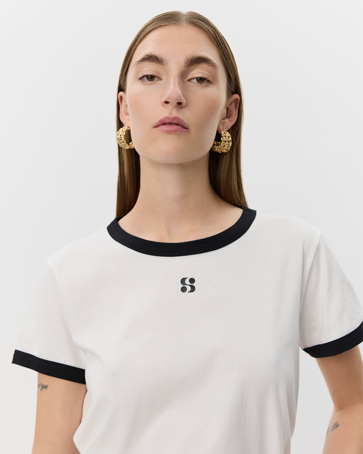 Sofie Schnoor WOMEN MAGGIESW T-SHIRT T-shirt 0124 Snow white