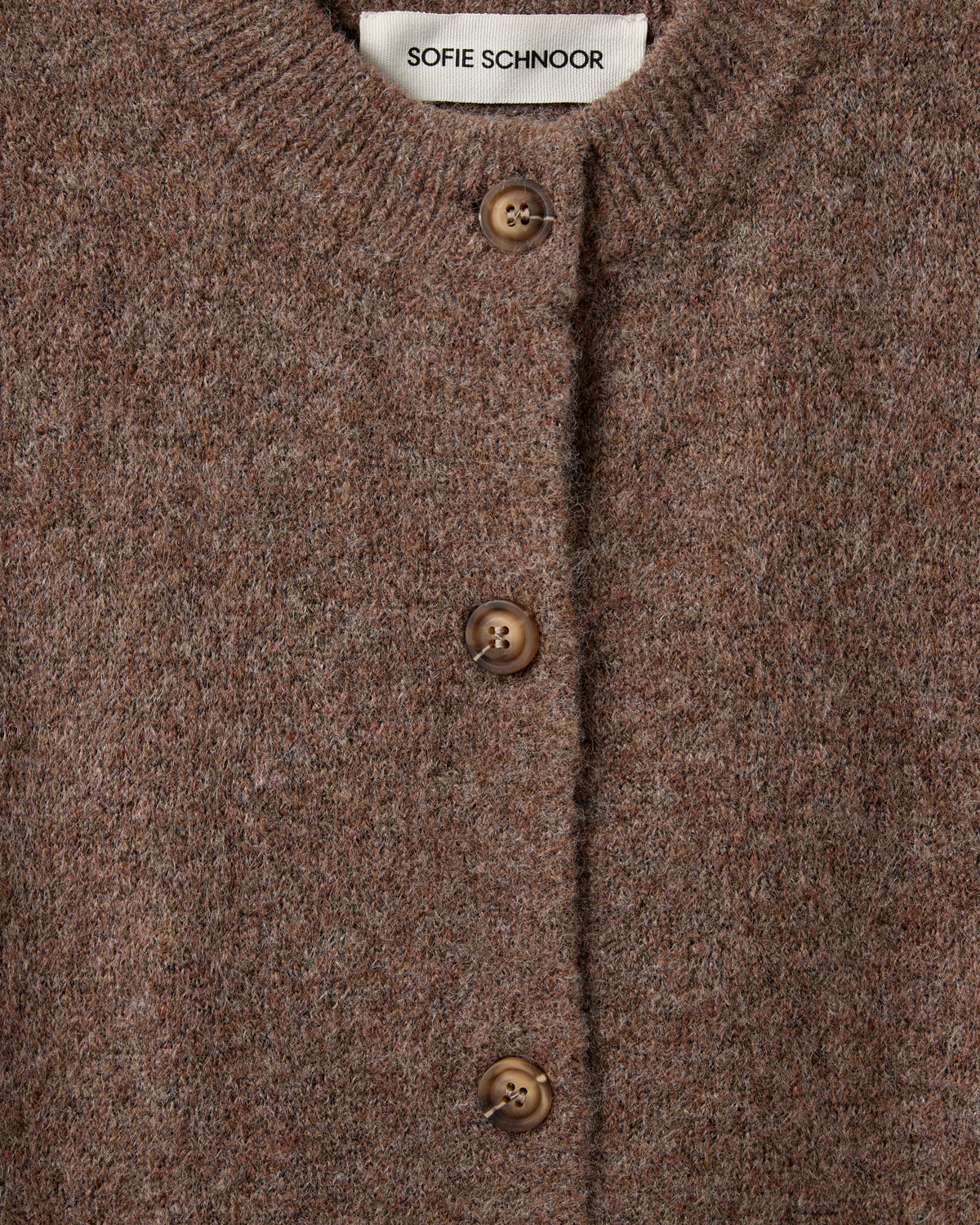 Sofie Schnoor YOUNG MAGSY VEST Vest 7071 Brown melange