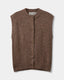 MAGSY VEST - Brown melange