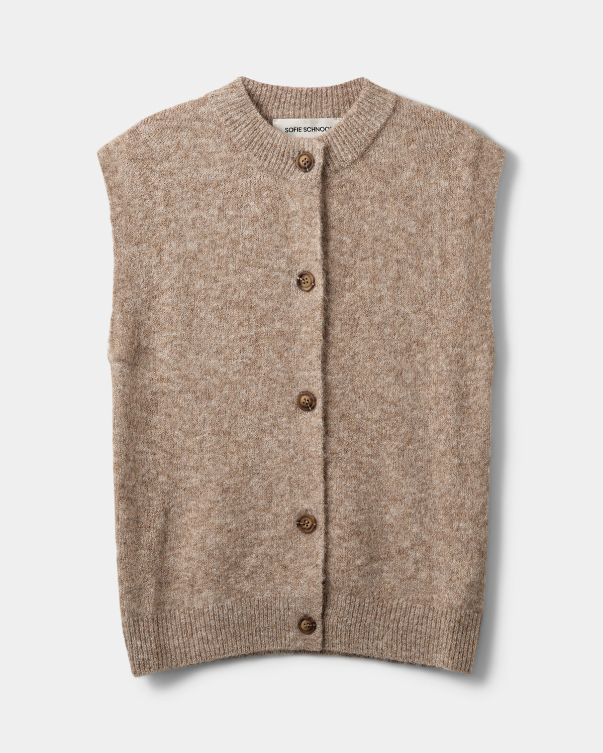 Sofie Schnoor YOUNG MAGSY VEST Vest 7145 Deer Melange