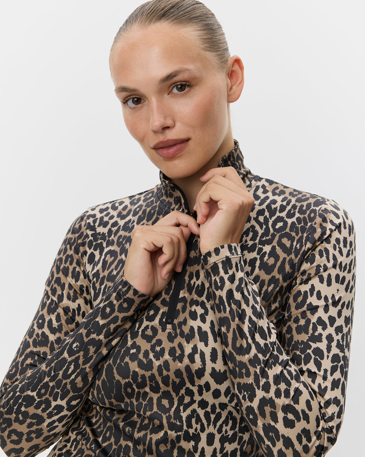 Sofie Schnoor SPORT MALLORYSW BLUSE LANGÆRMET Bluse 9006 Leopard