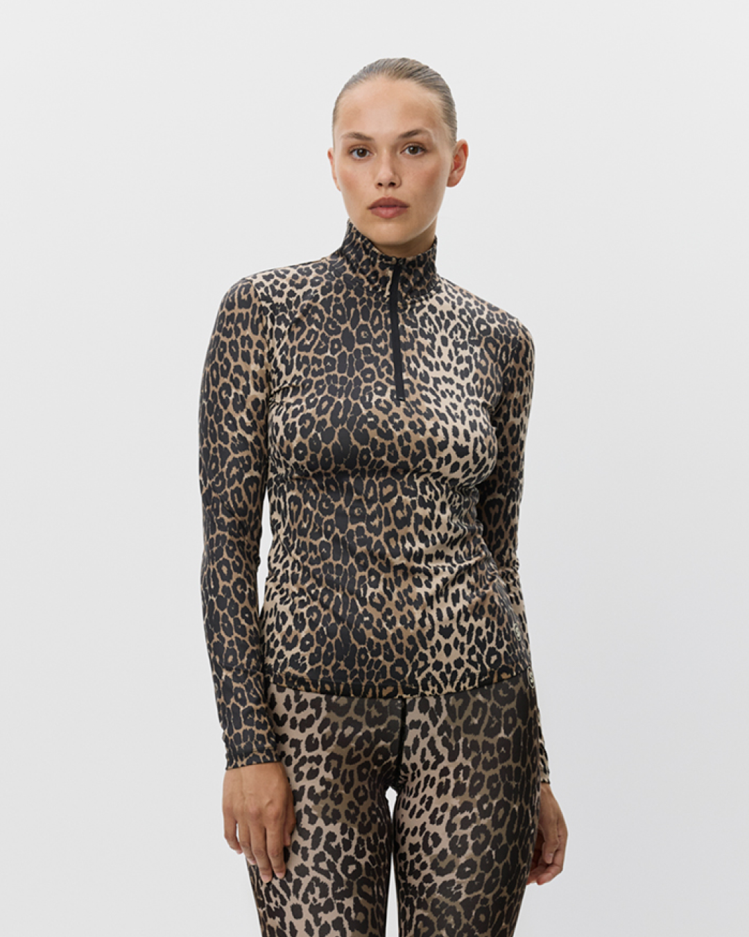 Sofie Schnoor SPORT MALLORYSW BLUSE LANGÆRMET Bluse 9006 Leopard