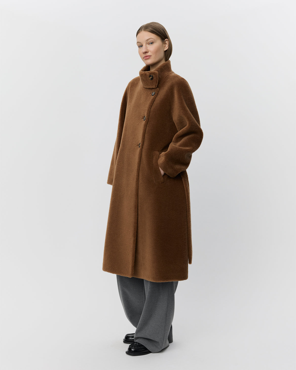 Sofie Schnoor WOMEN MARGITSW COAT Coat 7052 Brown