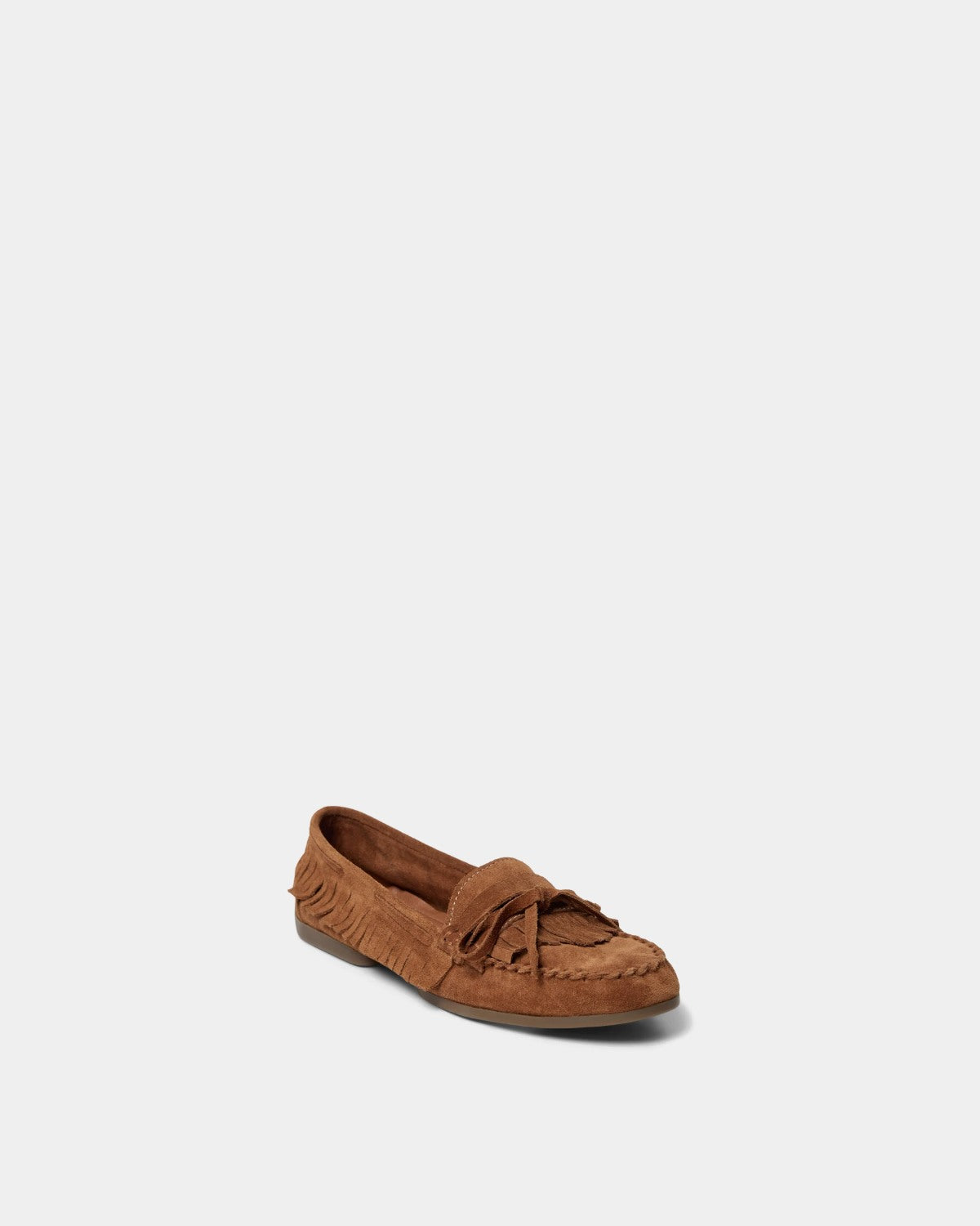 Sofie Schnoor WOMEN MARGRITSW SKO MED FRYNSER Moccasin 7019 Cognac