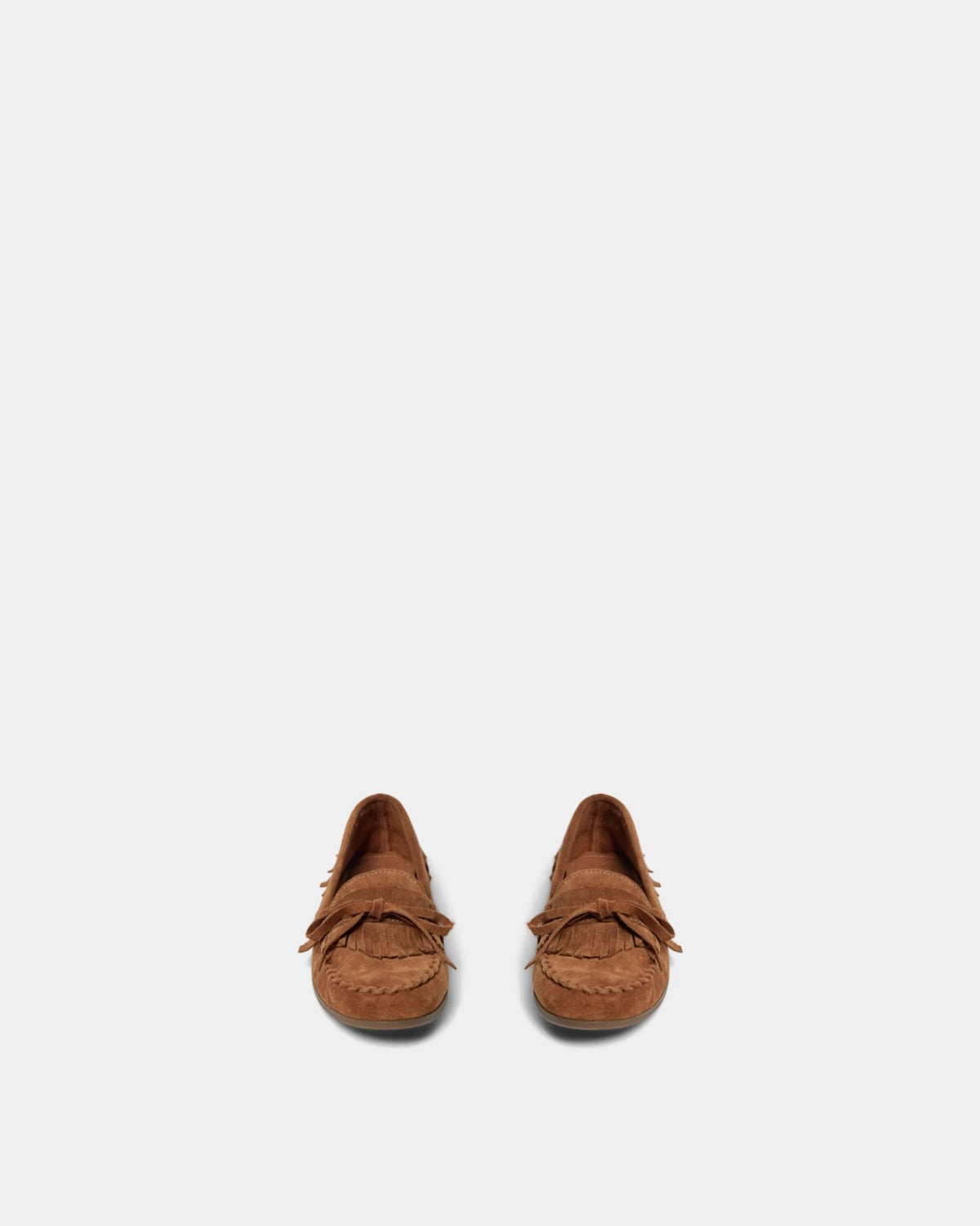 Sofie Schnoor WOMEN MARGRITSW SKO MED FRYNSER Moccasin 7019 Cognac