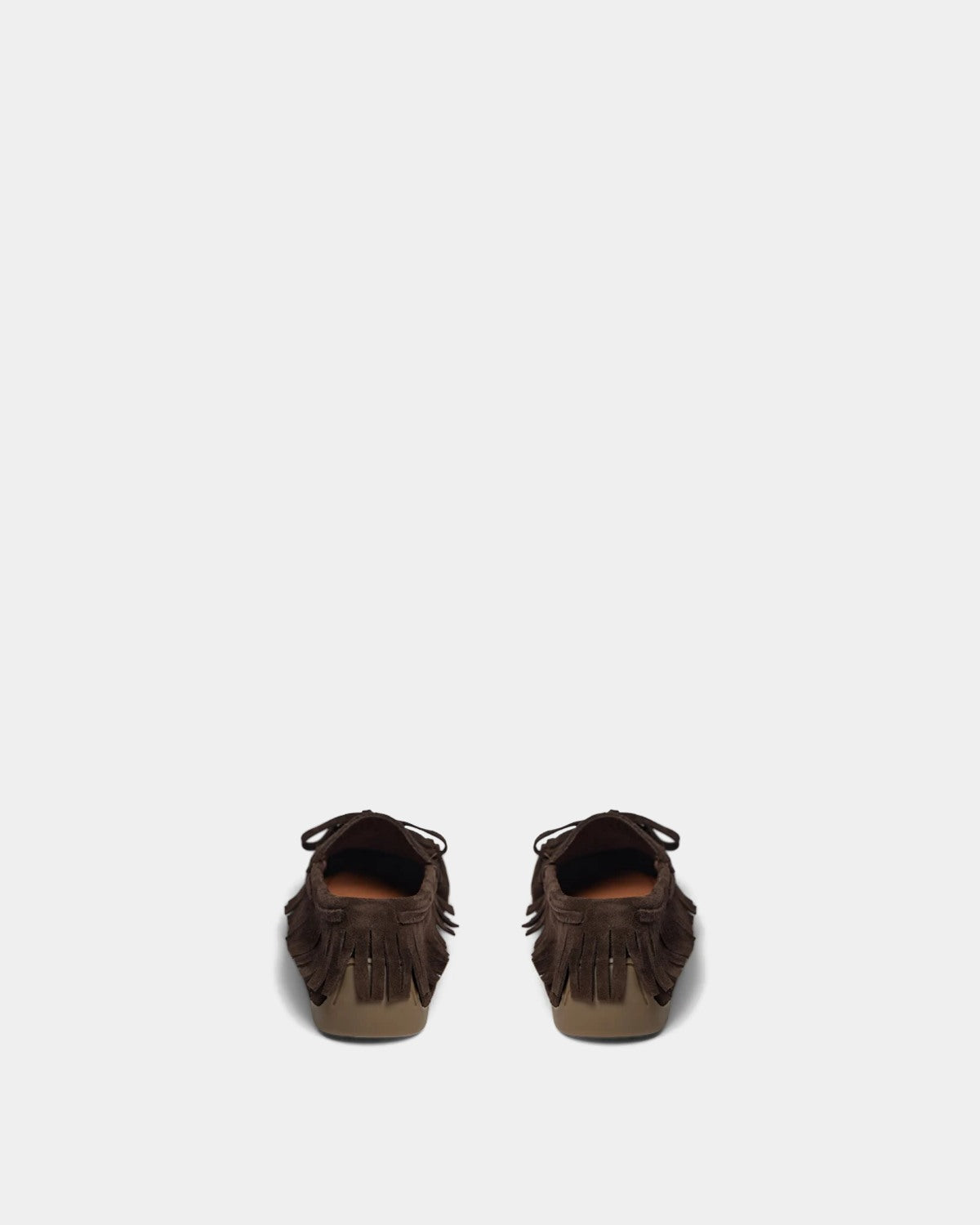 Sofie Schnoor WOMEN MARGRITSW SKO MED FRYNSER Moccasin 7080 Dark brown
