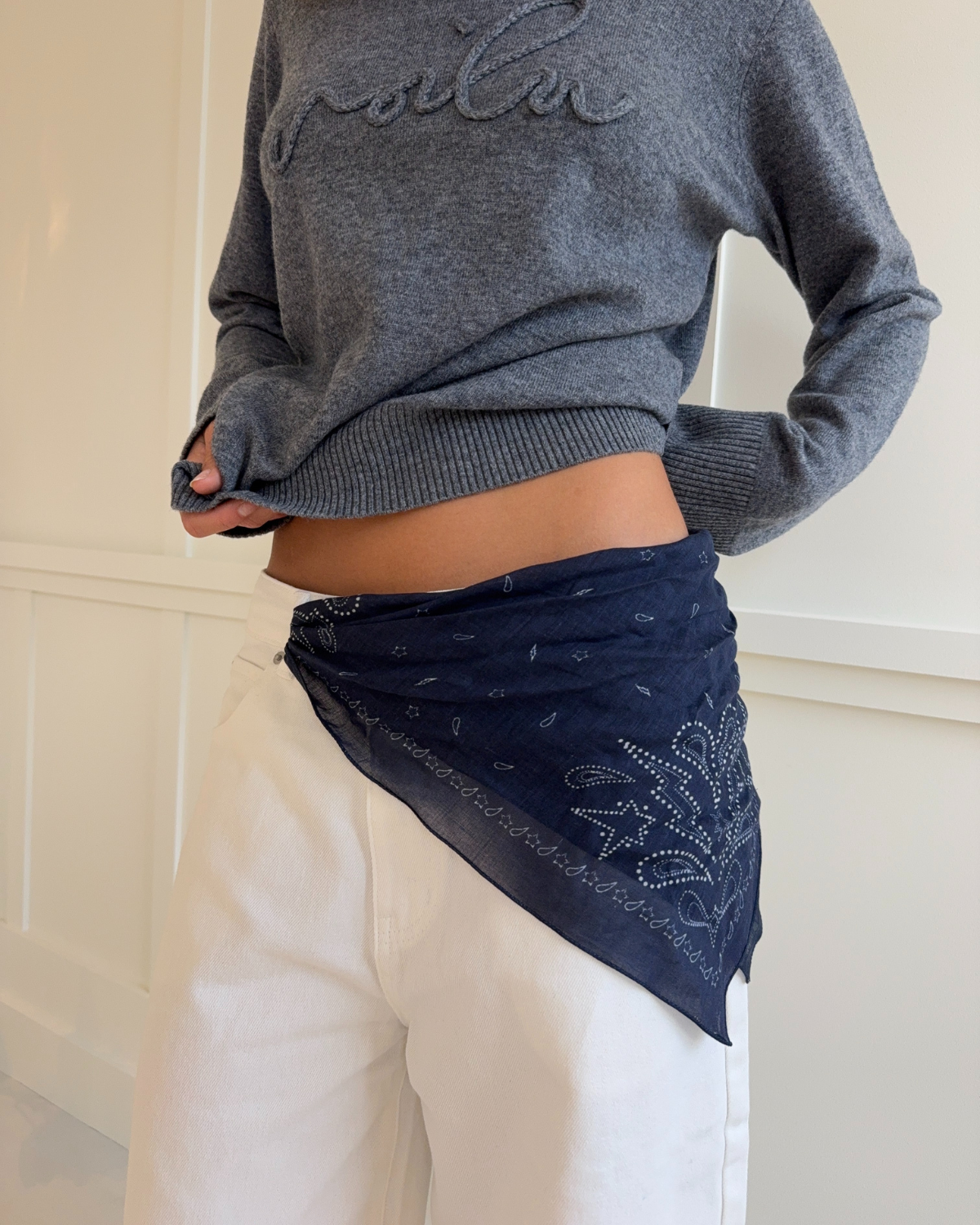 Sofie Schnoor WOMEN MARILYSW TØRKLÆDE Tørklæde 5119 Navy Blue
