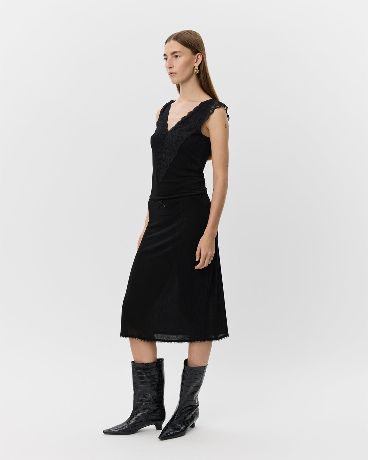 Sofie Schnoor WOMEN MARLASW NEDERDEL Nederdel 1000 Black