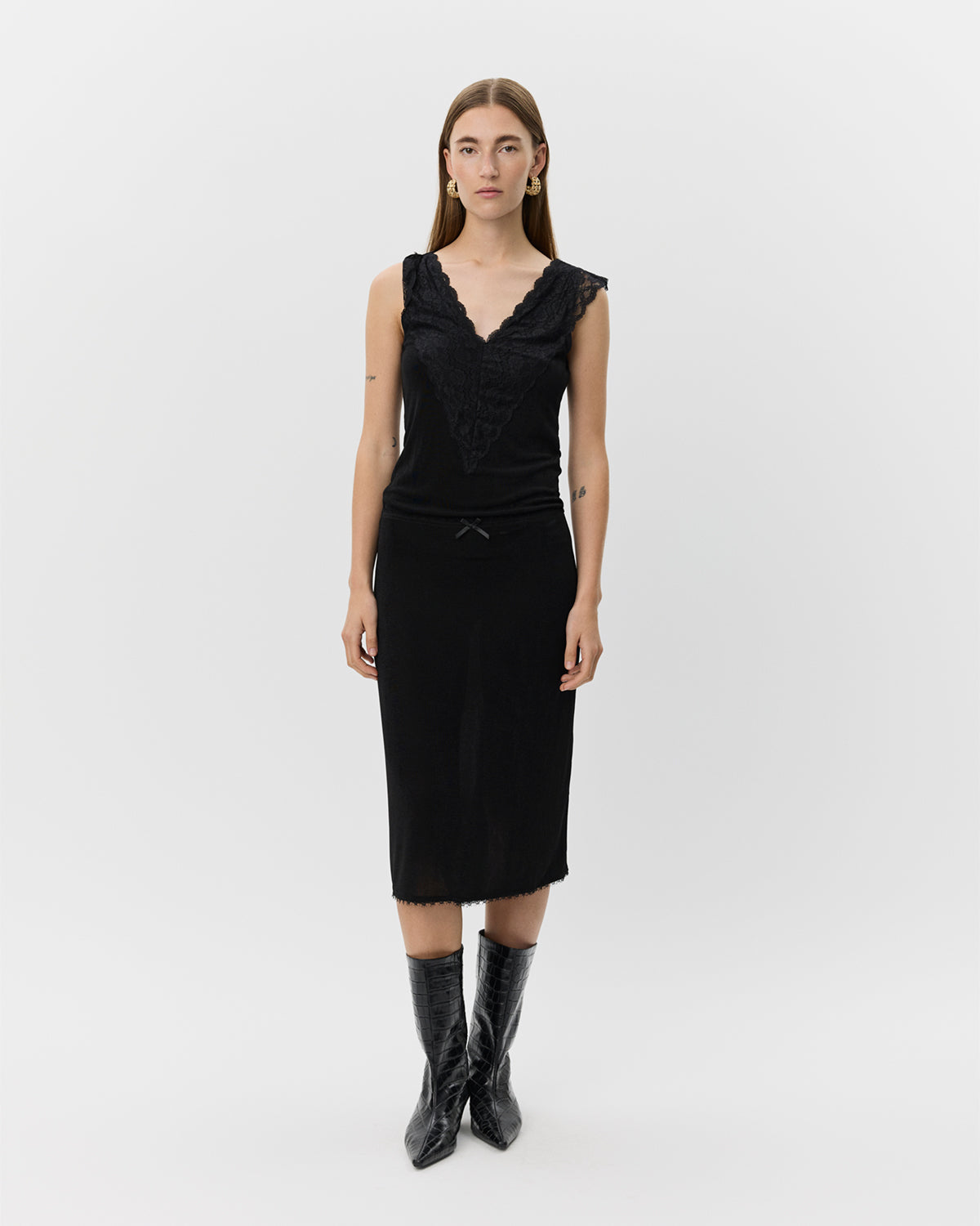 Sofie Schnoor WOMEN MARLASW NEDERDEL Nederdel 1000 Black