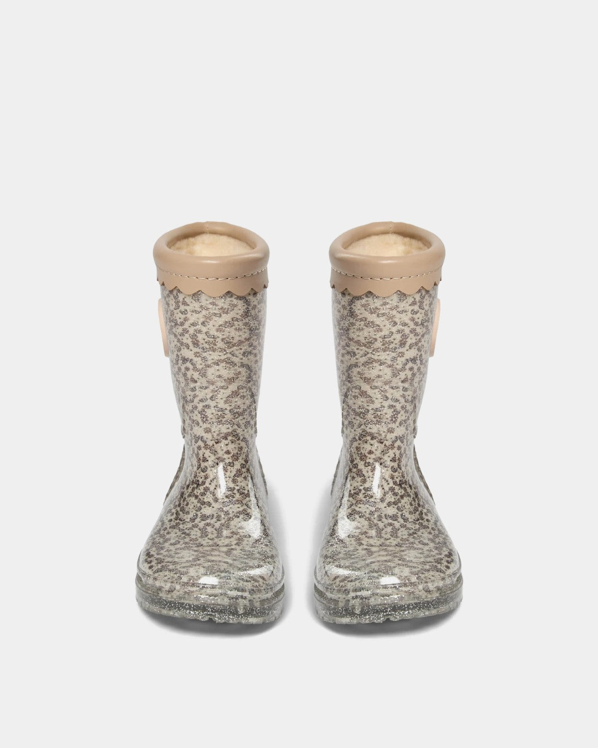 Sofie Schnoor KIDS MELLYKB GUMMISTØVLE MED FOER Gummistøvle 9109 Off White w AOP