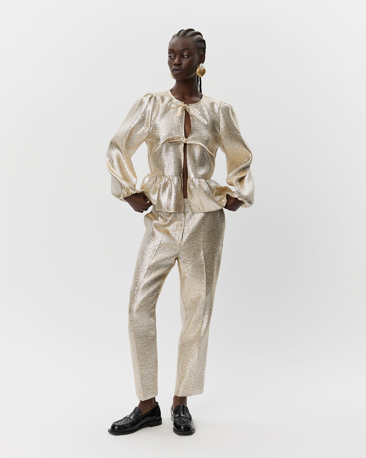 Sofie Schnoor WOMEN MELODYSW SHIRT Shirt 0135 Light Gold