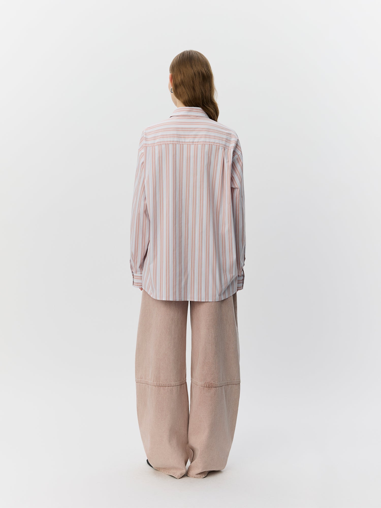 Sofie Schnoor WOMEN MERCYSW OVERSIZED SKJORTE Skjorte 4169 Light Rose Striped