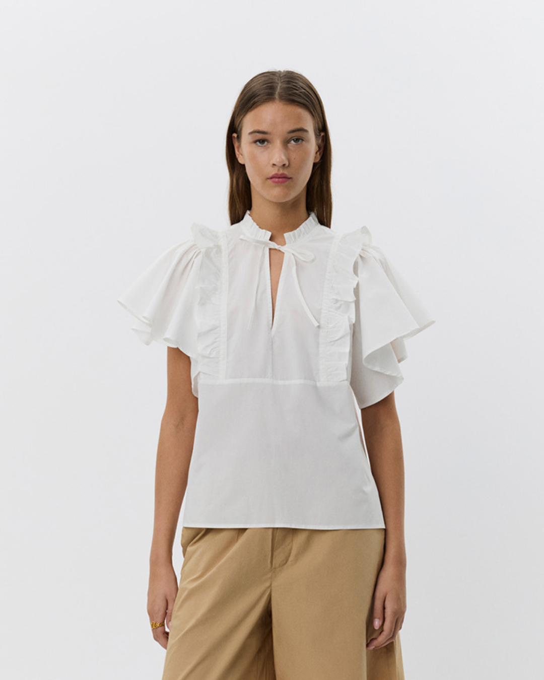 Sofie Schnoor WOMEN MERLYSW BLUSE Bluse 0101 Off white