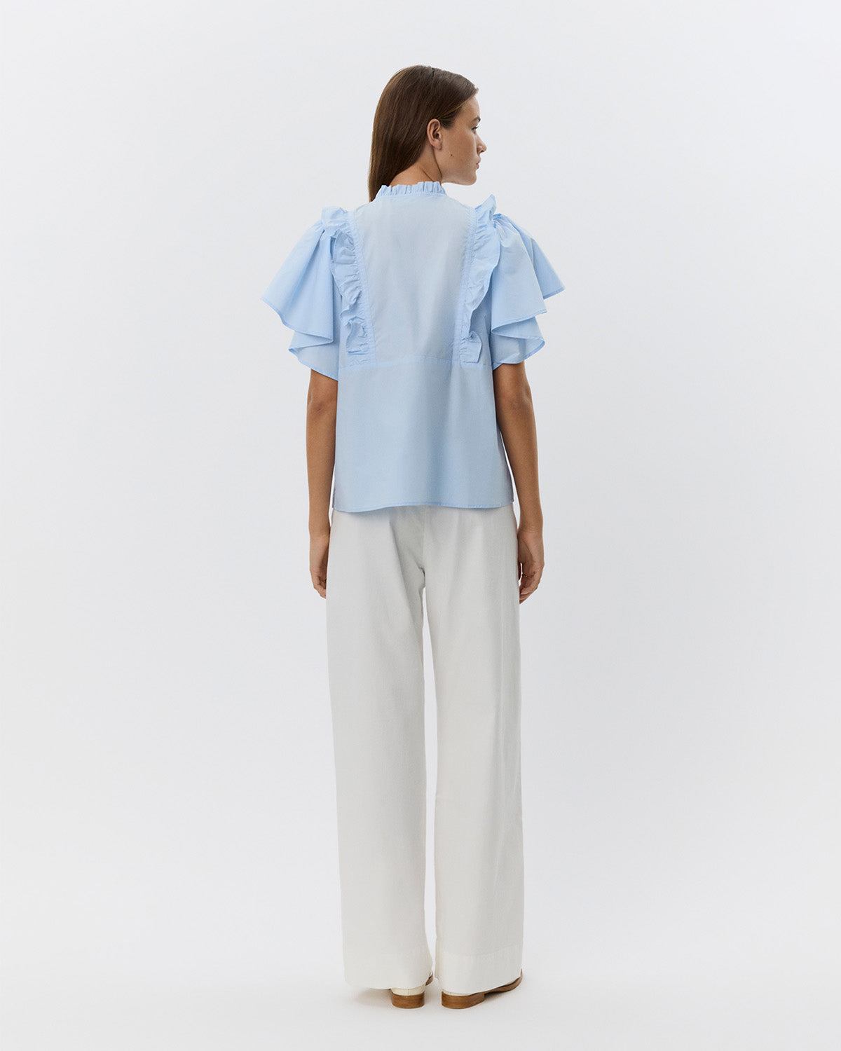 Sofie Schnoor WOMEN MERLYSW BLUSE Bluse 5063 Light blue